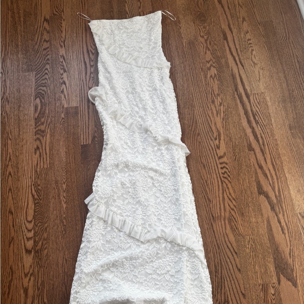 REVOLVE (More to Come) White Sleeveless Gown